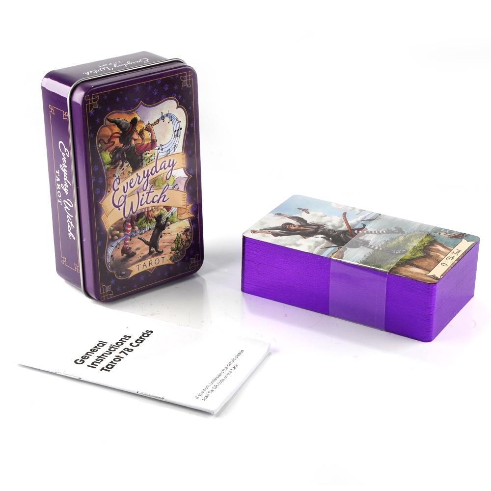 Tarot Deck With Guidebook - Tarot wiedźmy o wymiarach 10,3 *