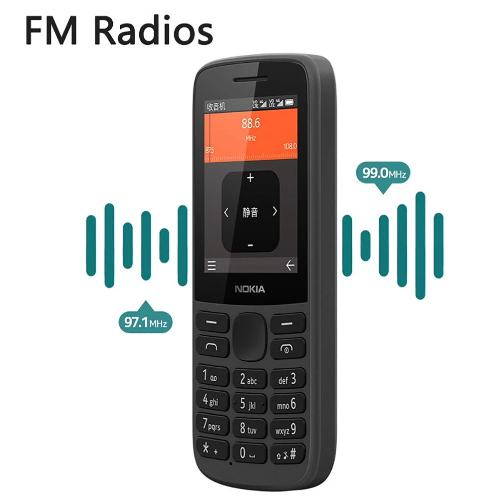 Music - Nokia 215 2020 4G Telefon Zapasowy