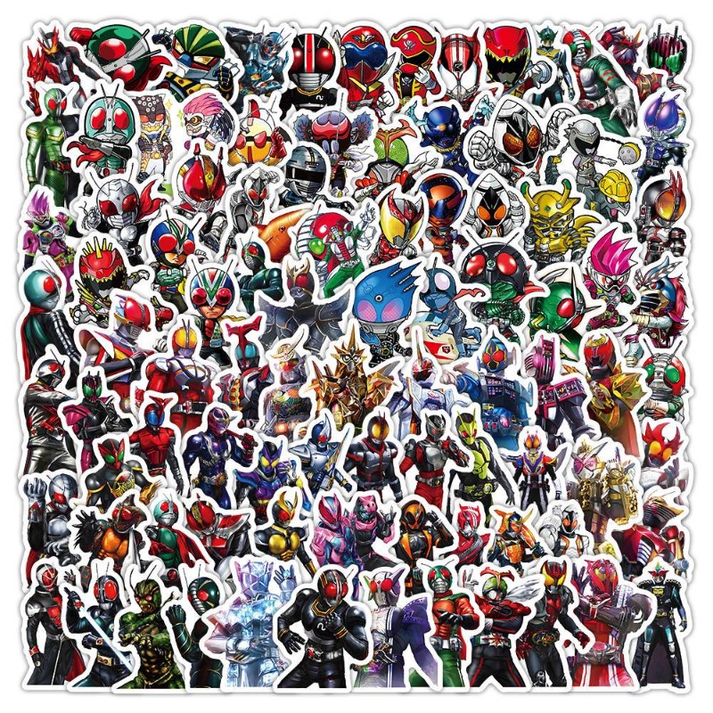 Movies - 103 szt. Naklejki Kamen Rider Estetyczne,
