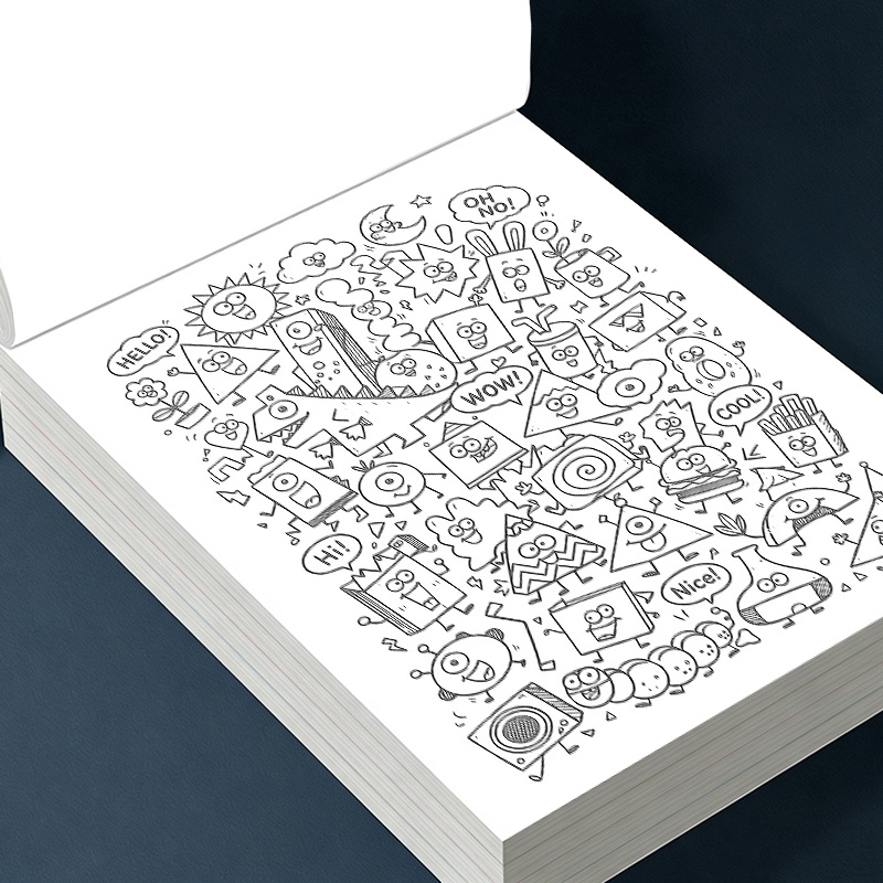 16 stron – książka do kolorowa – Adult Coloring Book Stress Relief recenzja i cena