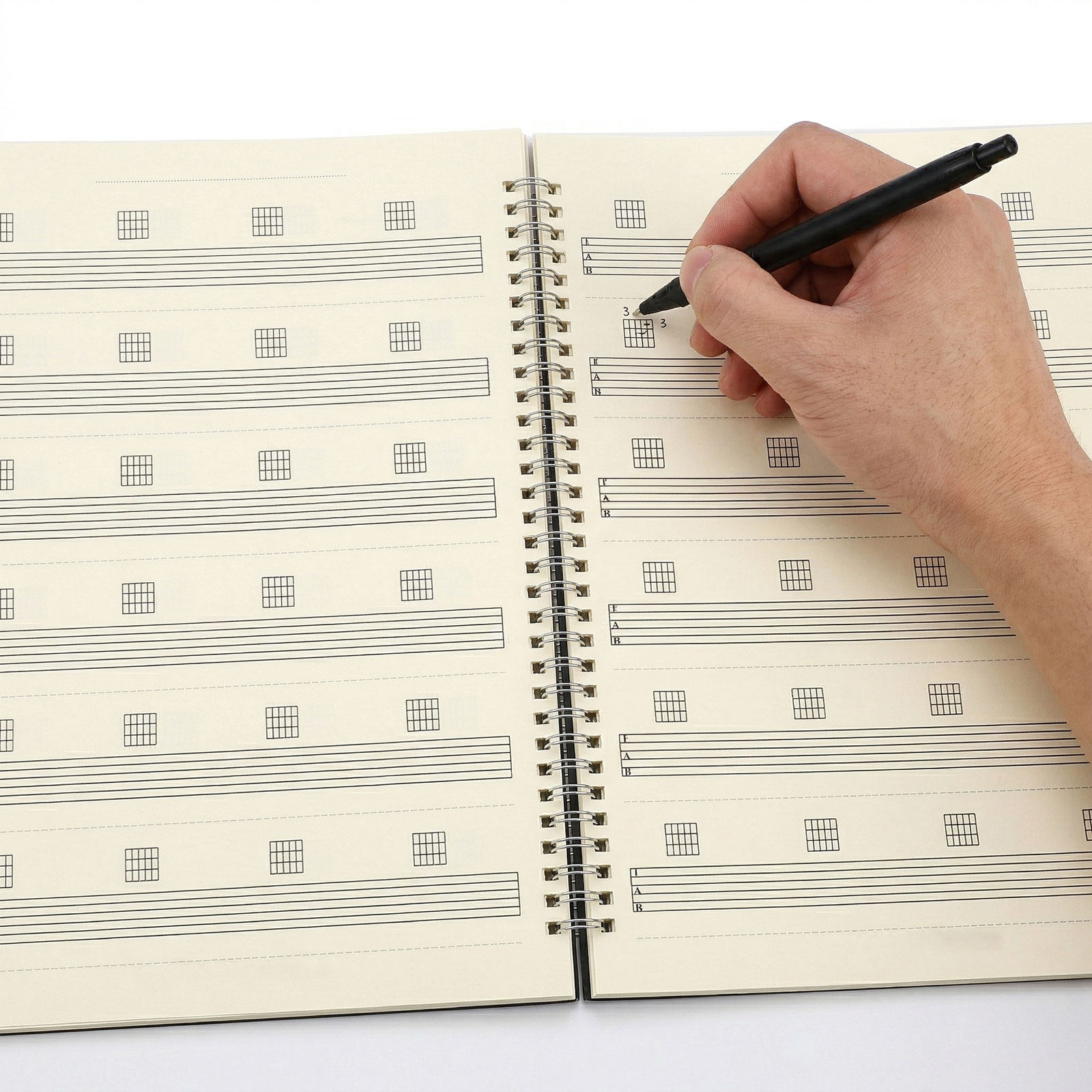 2 sztuki: notatnik do zapisywa – Blank Sheet Music Notebook recenzja i cena