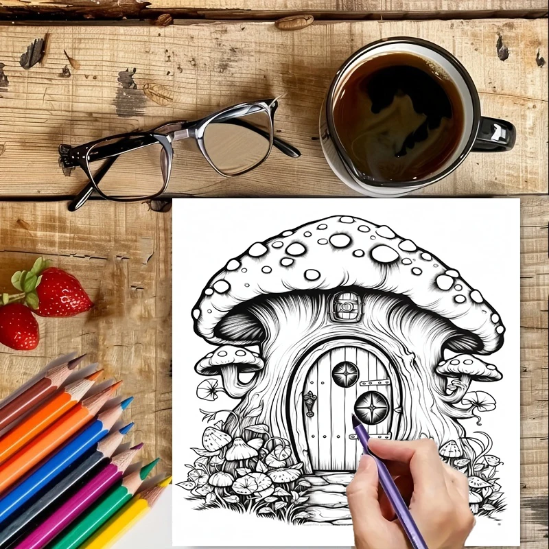 Książeczka do kolorowania: Drz – Adult Coloring Book Stress Relief recenzja i cena