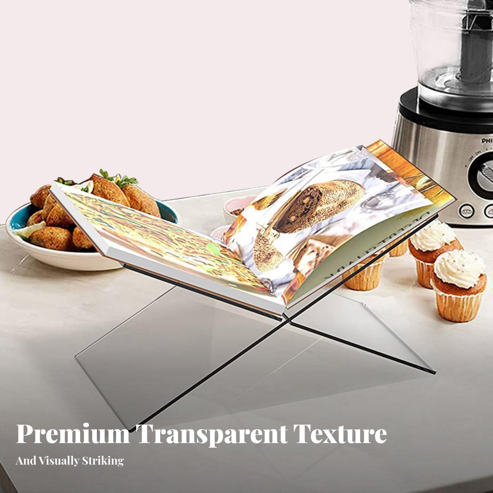 Akrylowy stojak na książki, gr – Clear Acrylic Book Stand Holder recenzja i cena